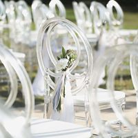 Chaise transparente en résine empilable durable pour événements, mariages et fêtes en extérieur – Modèle Phoenix