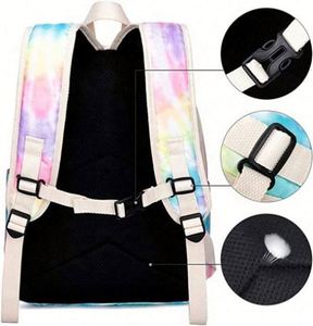 Waterproof Insulated Thermal Kids Backpack and <b>Lunch</b> Tote Bag <b>Set</b> with Custom Pattern School Use - Product Image 4