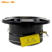 ZhanDi HY958 Pabrik OEM Tweeter Aluminium Berkualitas Tinggi 100W RMS 4-Inci dengan Impedansi 4 Ohm Warna Hitam untuk Sistem Audio Mobil
