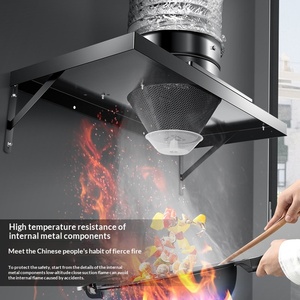 Campana Extractora <span class=keywords><strong>de</strong></span> Cocina, Potente <span class=keywords><strong>Extracción</strong></span> <span class=keywords><strong>de</strong></span> Humo, Alta Succión, Acero Inoxidable, <span class=keywords><strong>Ventilación</strong></span> Doméstica para Captar Gases - Product Image 4