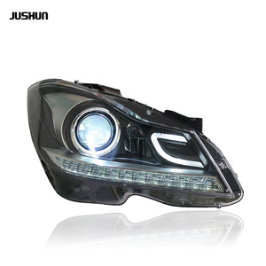 Mercedes-Benz C-Class W204 Headlight Assembly <b>LED</b> DRL <b>Projector</b> Lens High-End Version - Product Image 3