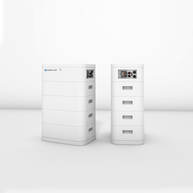Sunket 51.2V Split Stackable Lithium Battery EU Stock Solar Battery 10-20KW HV Compatible Deye Goodwe