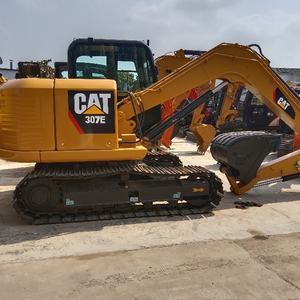 Precio bajo usado Mini para CAT 307e máquina de excavadoras sobre orugas Original Japón marca Caterpillar Venta barata Shanghai Core Engine - Product Image 1