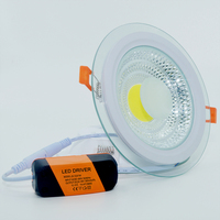 Plafonnier encastré Ultra fin à LED, luminaire d'intérieur pour hôtel, 3/5/7/9/12/20/30W