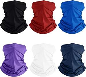 Grosir penutup leher pendingin luar ruangan musim panas bandana sutera es sejuk perlindungan UV penutup pakaian olahraga tabir surya wajah - Product Image 1