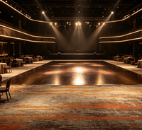 Moquette Jacquard Mur-à-Mur Commerciale 4m en Nylon Tissé Résistant aux Taches – Approvisionnement Direct Usine pour Hôtels, Salles de Banquet et Lobbies