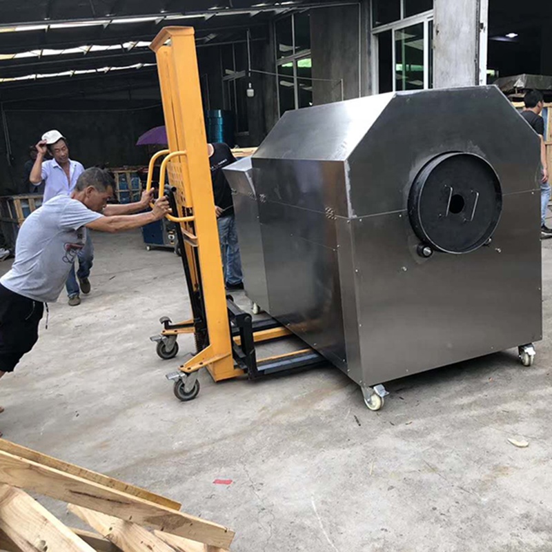 Gas Coffee Bean Roaster with Food Grade Stainless Steel Drum Coffee Roaster for Sale Roasting Equipment Commercial