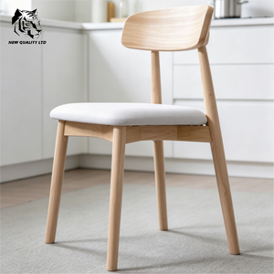 Silla de comedor de madera de diseño nuevo, ecológica, para hotel, de fábrica china, buen precio, personalizable, gran stock, muebles para comedor. - Product Image 4