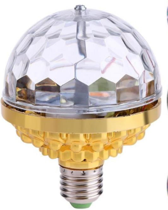 Golden colored light