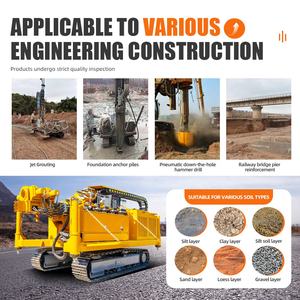 Machine de jet-grouting pour soutènement de talus, fondations profondes et soutènement de fosses, équipement de forage - Product Image 4