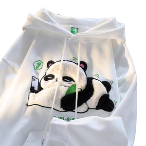 Sweat-shirt gris ciment premium 400 GSM |   Pull à motif Cyber-Y2K Planet Graphic |   Sweat-shirt ample à l'esthétique urbaine moderne - Product Image 1