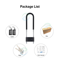 Tuya App contrôlé en forme de U serrure intelligente vélo étanche empreinte digitale cadenas numérique RFID carte à puce NFC clé entrée bureau