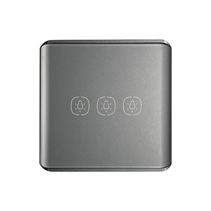Cho tuya không dây thông minh <span class=keywords><strong>ZigBee</strong></span> chuyển đổi ánh sáng bảng điều chỉnh 1/2/3/4gang cảm ứng tường chuyển đổi với nhôm Pin điều khiển từ xa - Product Image 3