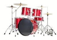 Batterie de percussions professionnelle de haute qualité, facile à apprendre, durable, simple à installer, 5 pièces, 5 tambours + 4 cymbales OEM DM022603