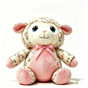 Almohadillas personalizadas de felpa suave y pastel rosa para el vientre, la palma de la mano, los pies y el forro interior de las orejas. - Product Image 1
