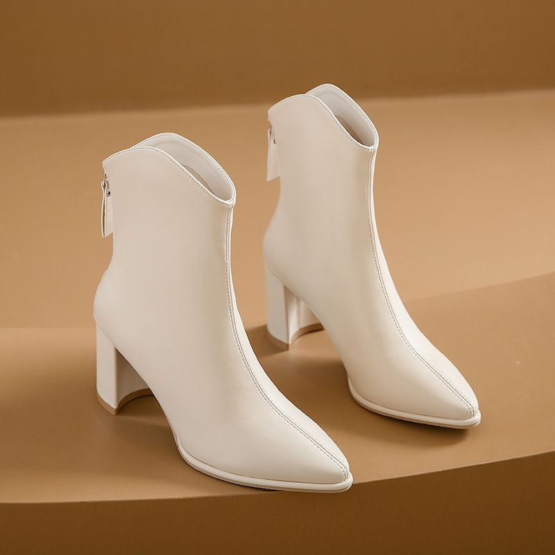 Botas de algodón blancas