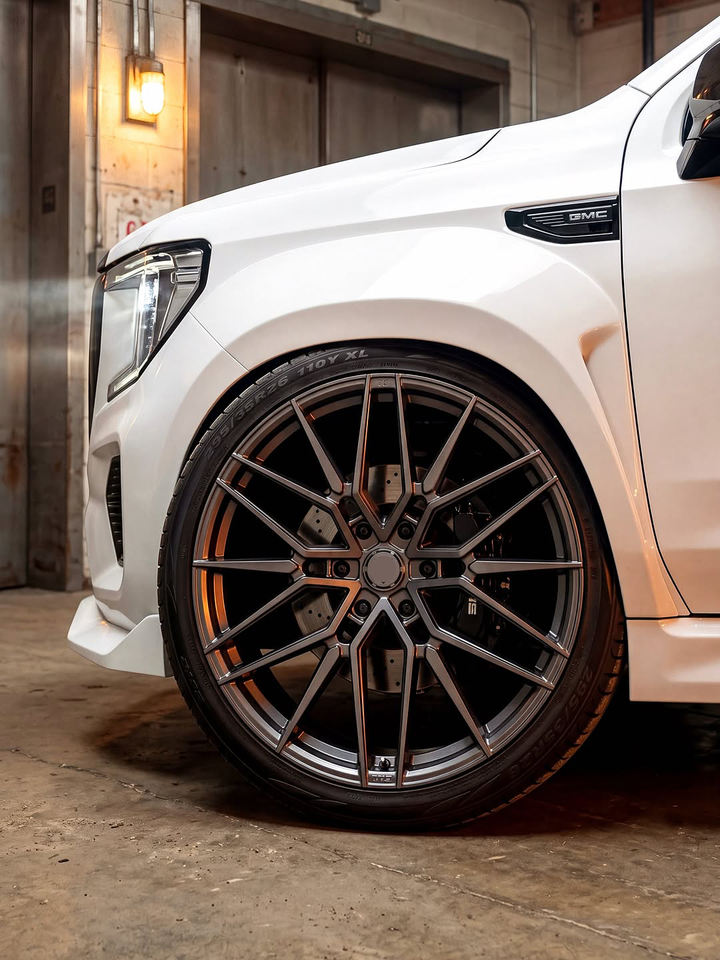 Forged Aluminum Alloy Wheel Multi Spoke Deep Dish Concave Rim 18-24 ...