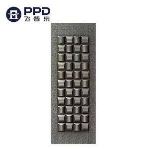 Nouvelle conception de porte en acier CR/GI, revêtement de porte en métal, tôle de porte avec prix compétitif - Product Image 4
