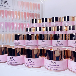 Etiqueta privada 2oz Acrílico Precio del fabricante 60 colores <span class=keywords><strong>Nude</strong></span> Pink Ombre Colors Polvo acrílico para suministro de uñas - Product Image 3
