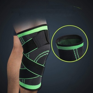 <span class=keywords><strong>Genouillère</strong></span> de sport réglable avec sangle de compression croisée, respirante, <span class=keywords><strong>pour</strong></span> le football, le volley-ball, la course à pied et les sports - Product Image 3