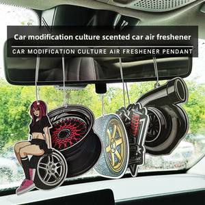 En stock, vente en gros : Volant de <span class=keywords><strong>voiture</strong></span> en bois JDM, amortisseur, disque de frein, rétroviseur, pendentif diffuseur de parfum, aromathérapie - Product Image 1