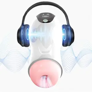 Dropshipping within 3 Days from the US GAWK GAWK 3000 Masturbation Cup Vibrator Male Masturbator Man Sex Toys For Men