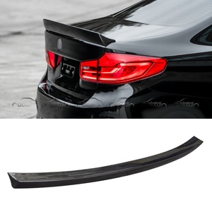 BMW G30 M Tech F90 M5C Carbon Fiber Rear <b>Boot</b> Trunk Lip Spoiler Tail Wing Ducktail Spoiler Kit - Product Image 3