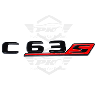 Nouveau Design Voiture Modifié Décoratif Lettre logo Emblème Autocollant Badge pour Mercedes-Benz AMG GLA45S A45S C63S E63S GLC63S GLE63S