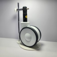 Roulette médicale robuste de 125mm de 5 pouces avec verrouillage central et roues en PU pour lits d'hôpital et meubles médicaux