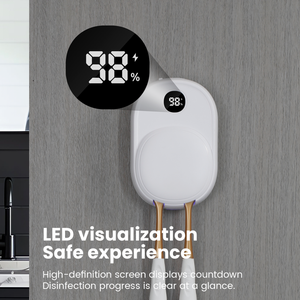 IMYCOO Nuovi Arrivi: Sterilizzatore Portatile per <span class=keywords><strong>Spazzolini</strong></span> da Denti UVC con Asciugatura Rapida, Mini Sterilizzatore UV Digitale per Casa e Viaggio - Product Image 5