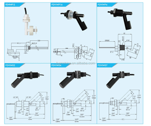 สวิตช์แม่เหล็กแบบ Duckbill สำหรับติดตั้งด้านข้าง เซ็นเซอร์วัดระดับน้ำสำหรับระบบกรองน้ำ RO ในตู้ปลา - Product Image 5