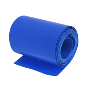 PVC Protecting Film Heat Shrinkable Tube Insulation Film PVC Heat Shrink Tube/film Heat Gun LOW Voltage Flat Width 27-600mm