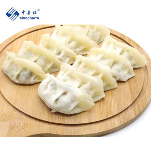 Sinocharm <span class=keywords><strong>HALAL</strong></span> precio al por mayor fácil de cocinar comida china IQF congelado Dim Sum 20 g/pc pollo Iqf Dumpling para la venta - Product Image 2
