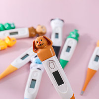 Termometer demam bayi, termometer Digital karakter kartun, harga grosir, produsen fleksibel dengan Probe