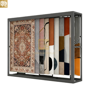 Factory Direct Custom Sliding Teppich Teppich <span class=keywords><strong>Display</strong></span> <span class=keywords><strong>Rack</strong></span> Mehr schicht ige moderne umwelt freundliche für Showroom Store High Capacity Space - Product Image 1