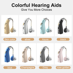 เครื่องช่วยฟังดิจิตอลแบบชาร์จได้ ราคาประหยัด คุณภาพสูง สำหรับผู้สูงอายุ แบบคล้องหู ได้รับการรับรองมาตรฐาน CE/FCC 2 ช่องสัญญาณ สำหรับผู้มีปัญหาการได้ยินระดับเล็กน้อย - Product Image 2