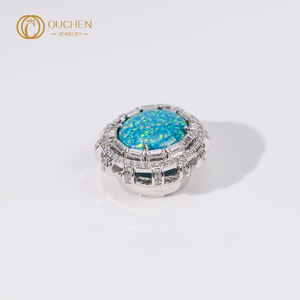 OUCHENシャツボタンクリップスリーブボタン男性カフリンクスラボ成長ダイヤモンドジュエリーギフトプレゼント耐久性と便利 - Product Image 3