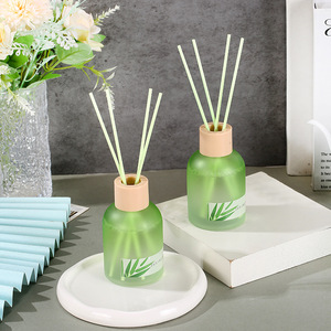 Natural Tea Bamboo Jasmine Fragrance Reed Diffuser Indoor Table <b>Ornament</b> Bedroom Bathroom Aromatherapy Gift - Product Image 4