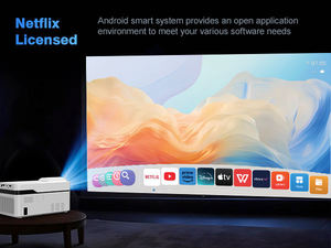 Projecteur Magcubic HY450NTV avec Google intégré, projecteur intelligent pour la maison, le bureau et l'extérieur, sous licence Google Proyector - Product Image 4