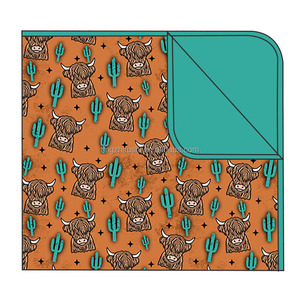Nuovo Design natale stampa Babbo Natale a doppio strato personalizzato in bambù morbido avvolgente avvolgente coperta a maglia