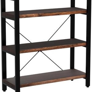 Wooden Multi Layer Storage Rack 80x30x90cm Durable Standing <b>Shelf</b> For Living Room <b>Bedroom</b> Kitchen Bookshelf - Product Image 4