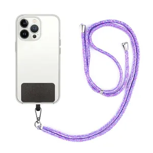 Cell Smartphone Phone Case Accessories Universal Crossbody Necklace Patch Strap Tab Tether Cell Mobile Phone Case Lanyard