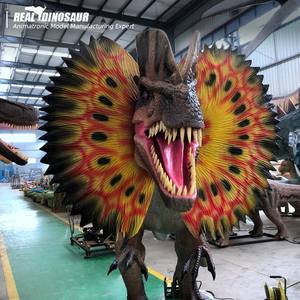 Robot Dinosauro Animatronico a Grandezza Naturale per Parchi di Divertimento in Vendita - Product Image 1