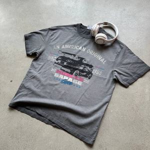 High Quality 100% Cotton Streetwear Vintage <b>Washed</b> <b>Men's</b> Hip Hop Fashion Regular Fit Breathable Anti-Pilling Graphic Print - Product Image 2