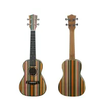 Preço de atacado 2020 Nova Aiersi marca rainbow wood concert ukulele 24 Polegadas Ukelele havaí guitarra instrumentos de corda para venda