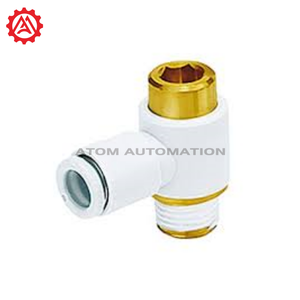 Coude mâle universel série KQ2 KQ2V06-01S SMC pour disposition de tuyauterie flexible et applications de tuyauterie de cylindre pneumatique - Product Image 2