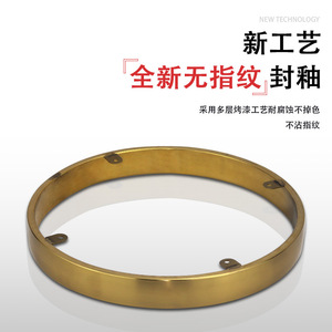 Light Luxury Metal Base Round Stainless Steel Frame <b>Swivel</b> Plate For Furniture Modern Design Durable - Product Image 3