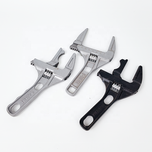 Clé <span class=keywords><strong>à</strong></span> molette réglable de 12 pouces, grande ouverture de 6 <span class=keywords><strong>à</strong></span> 68 mm, clé multifonctionnelle pour lavabo de salle de bain, outil de plomberie <span class=keywords><strong>à</strong></span> double usage - Product Image 1