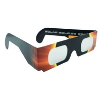Lunettes d'observation du soleil total certifiées CE et ISO pour vision directe du soleil, idéales pour la promotion