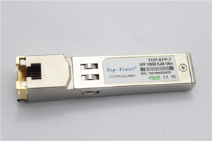 โมดูลออปติคอลทองแดง Rj45 ขนาด 1.25 กรัม ตัวรับส่งสัญญาณไฟเบอร์อีเธอร์เน็ตประสิทธิภาพสูง Glc-te อุปกรณ์แบบเสียบใช้งานได้ทันที Glc-te ทองแดง - Product Image 2